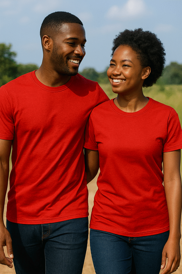 Plain Red Tee